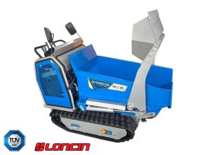 Ντάμπερ υδροστατικό με φορτωτή και υδραυλική ανατροπή H500FL