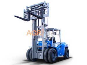 Κλάρκ 10.0Τ STAGE V diesel | Duplex 3000mm | υδραυλική πλάγια μετατόπιση | υδραυλική ρύθμιση θέσης πιρουνιών | πιρούνια 1220mm