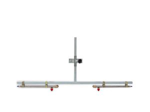 Μπάρα ζιζανιοκτονίας κάλυψης 10-12m με 2 ακροφύσια 110°, στις άκρες 2 ακροφύσια MAGNOJET, γαλβανιζέ με ρύθμιση ύψους HYPRO XTpro