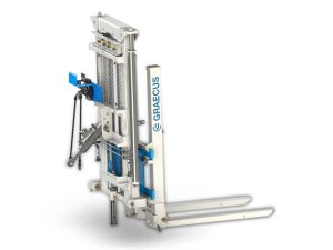 Κλαρκ για τρακτέρ 3 σταδιων με ανύψωση βάρους 1500kg και ύψους 250εκ, υδρ. πλάγια μετατόπιση, υδρ. ρύθμιση μπούμας και χειριστήριο.