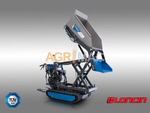 Ντάμπερ με φορτωτή και υψηλή ανατροπή T500FL