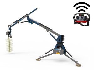 Ραβδιστικό για τρακτέρ, κεφαλή ραβδίσματος 1,46m,ραδιοχειριστήριο, βραχίωνας 8,64m, αναρτώμενο ελαιοραβδιστικό ATHENA OLEA145-PTO