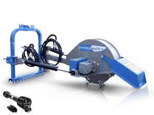 Καταστροφέας κορμών με υδραυλική ανύψωση και περιστροφή VGALTIS 61S