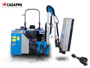 Τηλεσκοπικός Καταστροφέας με βραχιόνα, αυτόνομος για τρακτέρ | βαρέως τύπου | BTK150