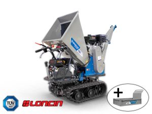 Κλαδοτεμαχιστής βενζίνης ερπυστριοφόρος | Loncin 15hp KBD12