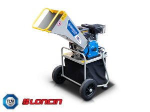 Κλαδοτεμαχιστής με κινητήρα βενζίνης και κάδο συλλογής 65 λίτρα | Loncin 6,5hp | KB05