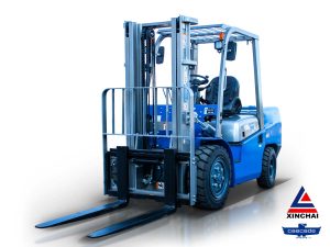 Κλάρκ 4.0Τ diesel | Duplex 3000mm | υδραυλική πλάγια μετατόπιση | πιρούνια 1220mm