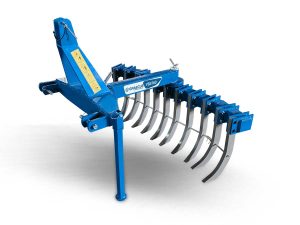 Rock collector for tractor, with Hardox 450 bolts and 360º rotation YBS160 (Copy)