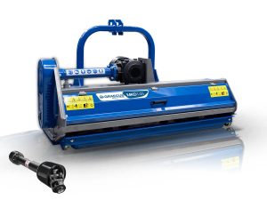 Καταστροφέας μεσαίου τύπου με πόρτα για χόρτα και κλαδιά. Ιδανικός για μικρά και μεσαία τρακτέρ. GRAECUS MKD105