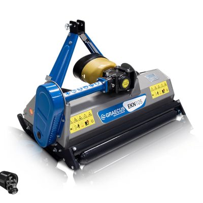 Καταστροφέας ελαφρού τύπου με μετατόπιση και σφυριά 85εκ για μικρό τρακτέρ - ιαπωνικό τρακτέρ GRAECUS EKN85