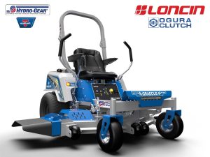 Επαγγελματικό χλοοκοπτικό επιτόπιας στροφής 127cm με υδροστατικό κιβώτιο, πλάγια εκτόξευση, κιτ χορτολιπάσματος και V-Twin Loncin 25hp 764cc DREPANUS ZTR127-PRO