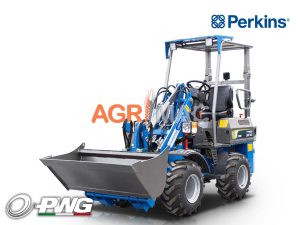 Μίνι σπαστός υδροστατικός τροχοφόρος φορτωτής 4x4 4WD | LD07 HST Perkins