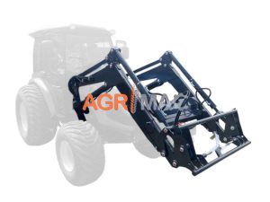 Φορτωτής FL1003 Pro αυτόματη ευθυγράμμιση κουβά, ανυψωτική ικανότητα 1000kg, ύψος ανύψωσης 2800mm, ταχυσύνδεσμος eurohitch