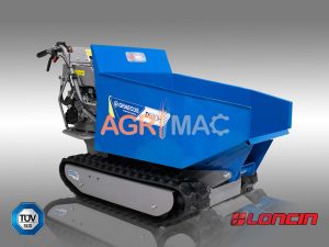 Ντάμπερ ερπυστριοφόρο με υδραυλική ανατροπή D500H