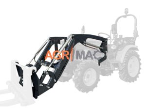 Φορτωτής FL380, ανυψωτική ικανότητα 380kg, ύψος ανύψωσης 1850mm, ταχυσύνδεσμος eurohitch