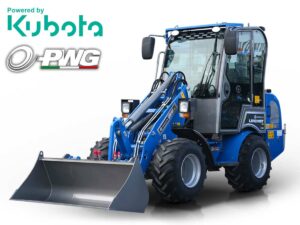 Σπαστός τροχοφόρος φορτωτής 4×4 4WD | Μέγιστη ανύψωση 2.7m | Ικανότητα φόρτωσης έως 0.9Τ | Καμπίνα | Υδροστατικό σαζμάν | STAGE V | LD10 HST Cab